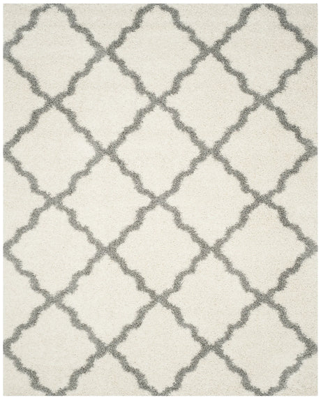 Safavieh Sgd-Dallas Shag 10'-0" x 14'-0" Rug in Ivory / Grey