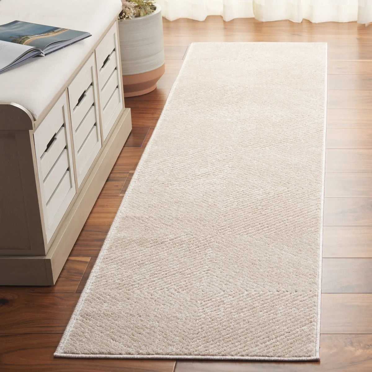 Safavieh Stella 2'-0" x 8'-0" Rug in Beige / Beige