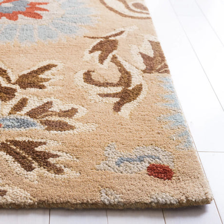 Safavieh Blossom 4'-0" x 6'-0" Rug in Beige / Multi