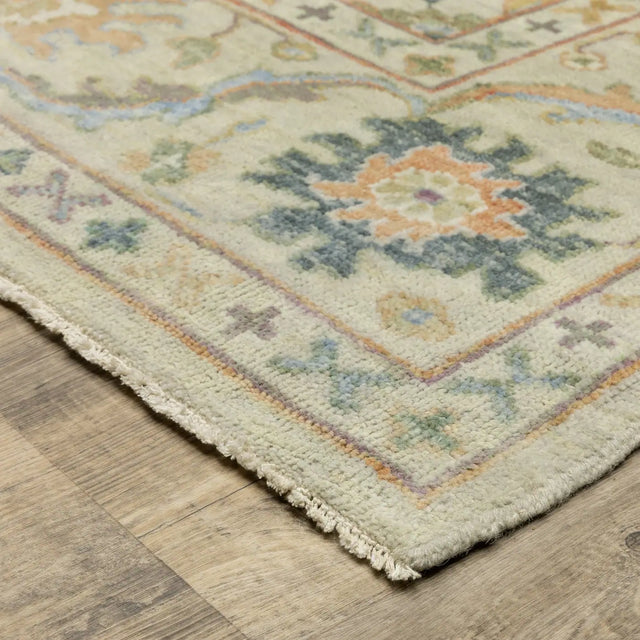 Oriental Weavers Sphinx Palace 10308 Green Rugs - corner detail