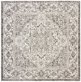 Safavieh Courtyard 6'-7" x 6'-7" Rug in Slate / Grey