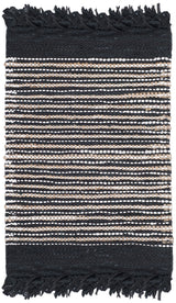 Safavieh Vintage Leather 2'-0" x 3'-0" Rug in Black / Multi