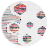 Safavieh Montauk 6'-0" x 6'-0" Rug in Ivory / Red