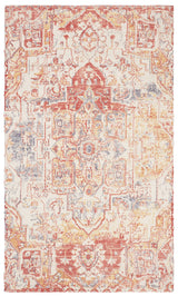Safavieh Saffron 3'-0" x 5'-0" Rug in Red / Creme