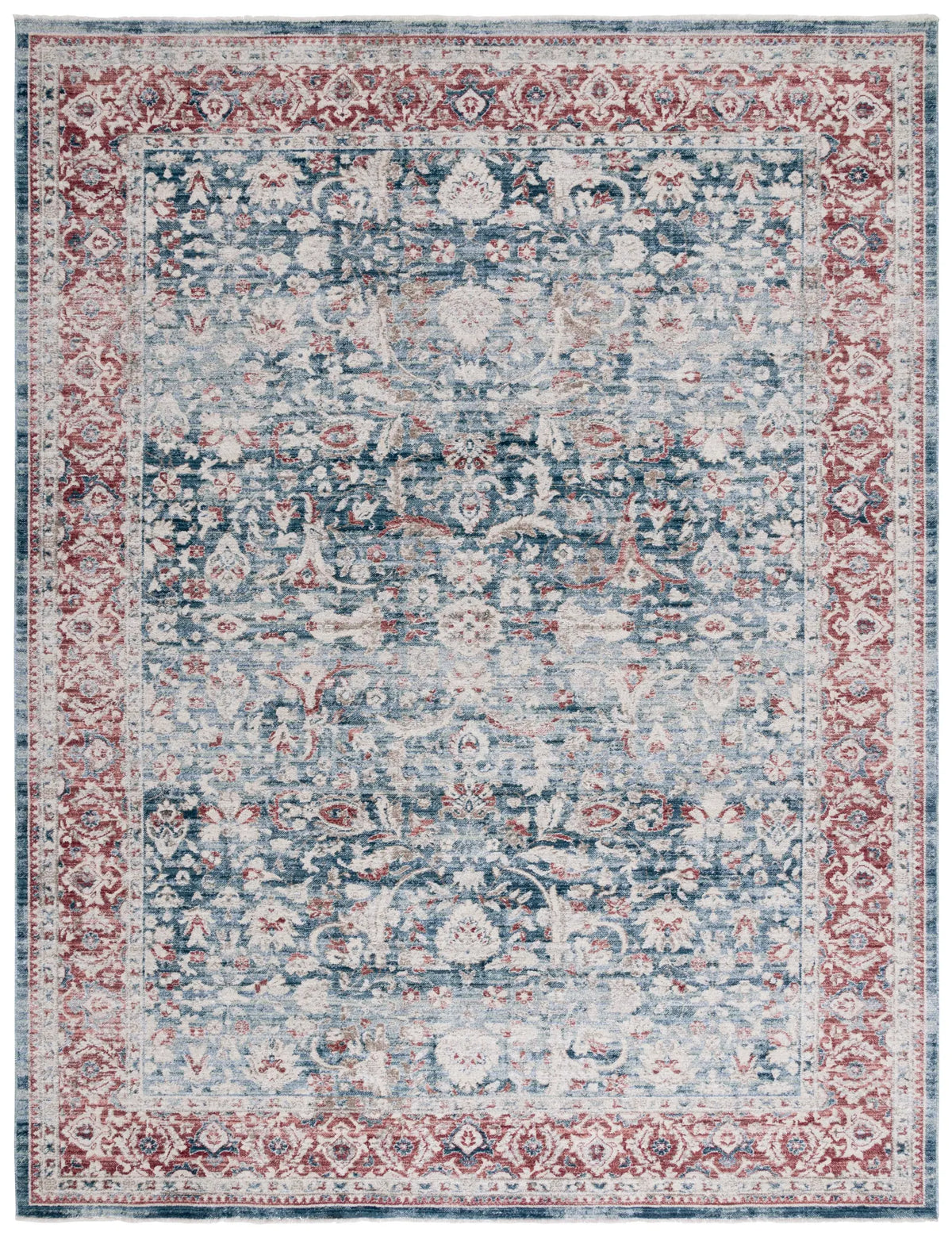 Safavieh Antique Patina 10'-0" x 12'-9" Rug in Blue / Rust