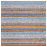 Safavieh Montauk 6'-0" x 6'-0" Rug in Grey / Orange