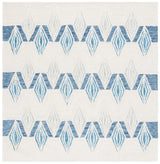 Safavieh Metro 6'-0" x 6'-0" Rug in Ivory / Blue