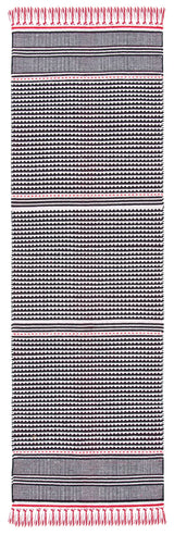 Safavieh Montauk 2'-3" x 7'-0" Rug in Red / Multi