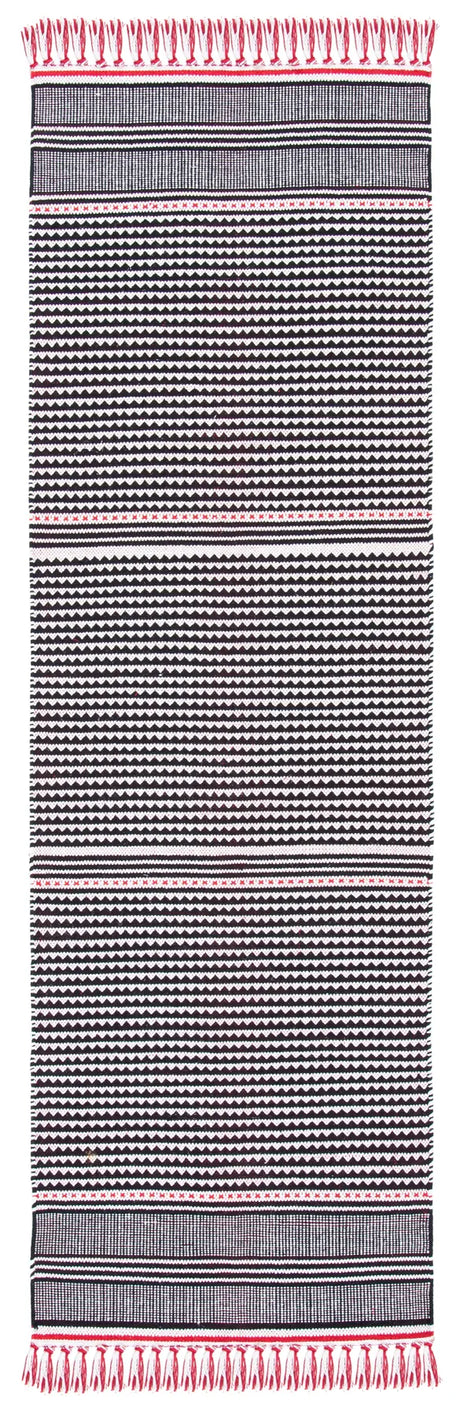 Safavieh Montauk 2'-3" x 7'-0" Rug in Red / Multi