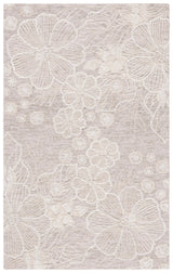 Safavieh Jardin 4'-0" x 6'-0" Rug in Grey / Ivory
