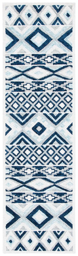 Safavieh Roslyn 2'-3" x 8'-0" Rug in Blue / White