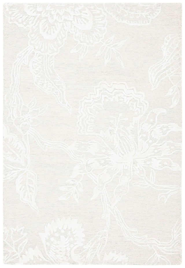 Safavieh Glamour 4'-0" x 6'-0" Rug in Light Blue / Ivory