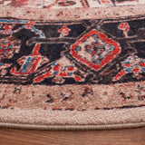 Safavieh Riviera 6'-7" x 6'-7" Rug in Ivory / Blue