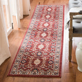 Safavieh Charleston 2'-0" x 8'-0" Rug in Red / Ivory