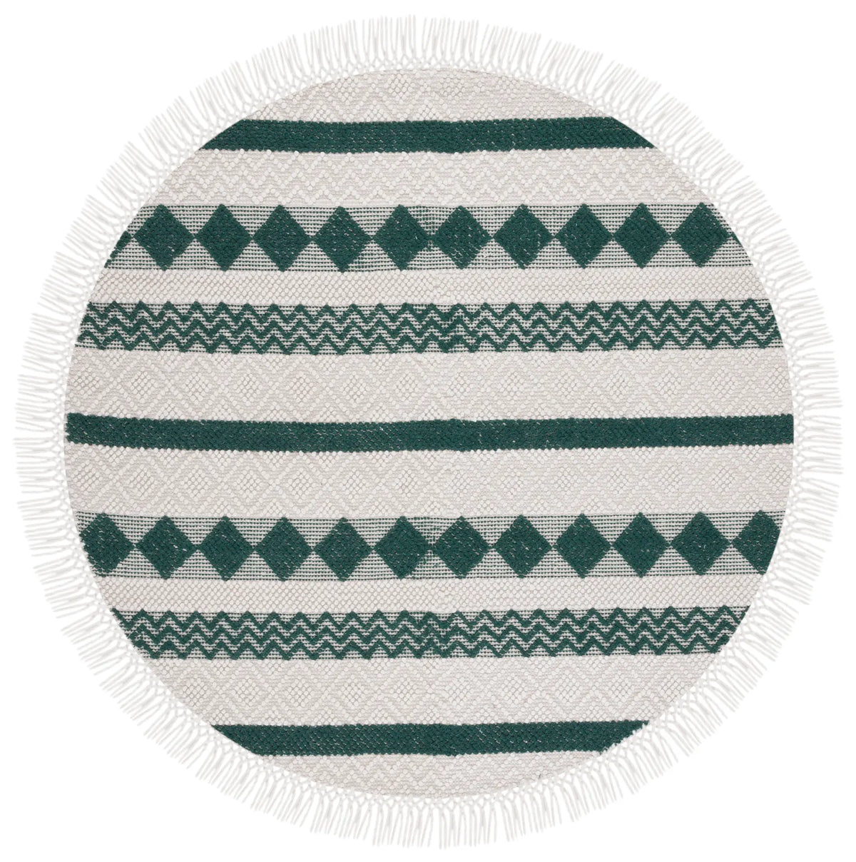 Safavieh Natura 6'-0" x 6'-0" Rug in Ivory / Green