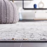 Safavieh Meadow 500 4'-0" x 6'-0" Rug in Light Grey / Dark Grey
