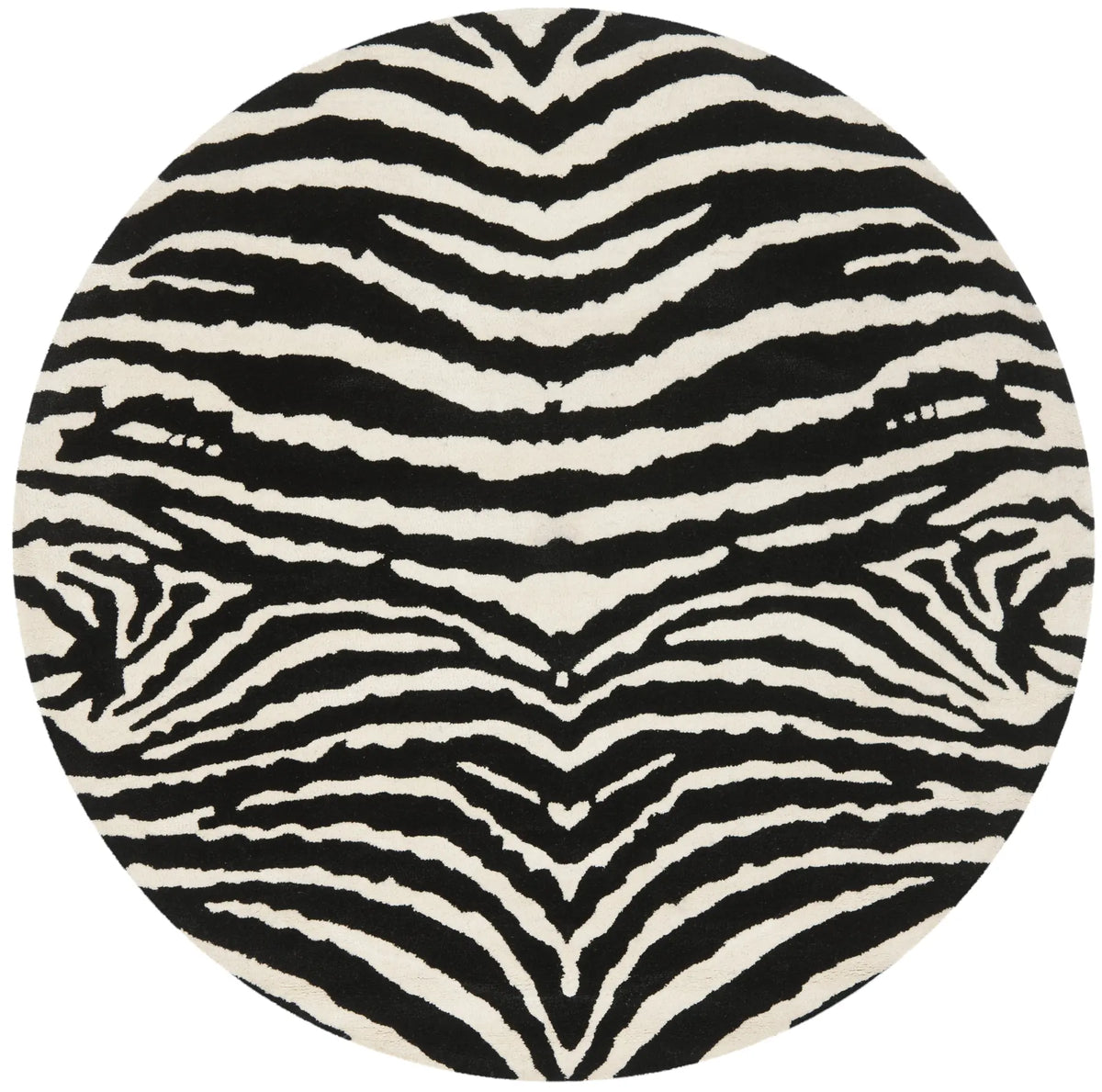 Safavieh Soho 6'-0" x 6'-0" Rug in White / Black