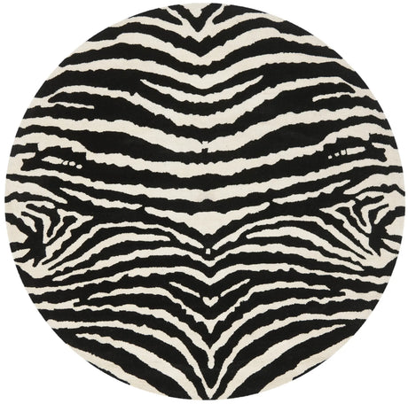 Safavieh Soho 6'-0" x 6'-0" Rug in White / Black