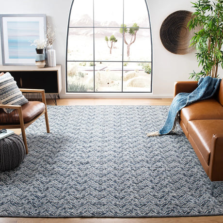 Safavieh Kilim 8'-0" x 10'-0" Rug in Navy