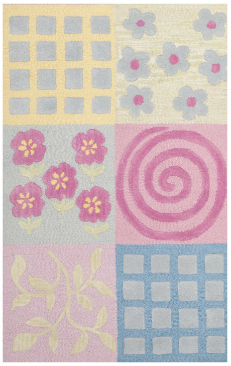 Safavieh Safavieh Kids 2'-0" x 3'-0" Rug in Pink / Multi