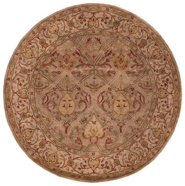 Safavieh Persian Legend 6'-0" x 6'-0" Rug in Moss / Beige