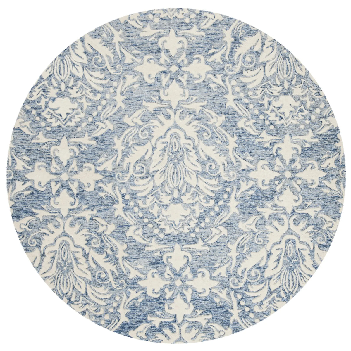 Safavieh Blossom 6'-0" x 6'-0" Rug in Blue / Ivory