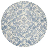 Safavieh Blossom 6'-0" x 6'-0" Rug in Blue / Ivory