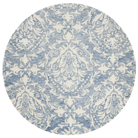 Safavieh Blossom 6'-0" x 6'-0" Rug in Blue / Ivory