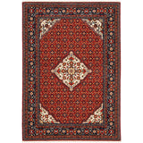 Oriental Weavers Sphinx Lilihan 001C6 Red/ Blue Rugs - main flat