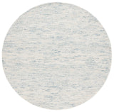 Safavieh Ebony 6'-0" x 6'-0" Rug in Ivory / Light Blue