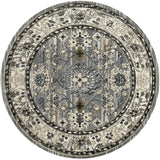 Dynamic Rugs Yazd 8531 Grey / Ivory Rugs - Round