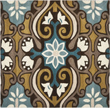 Safavieh Wyndham 7'-0" x 7'-0" Rug in Blue / Multi