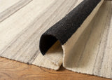Safavieh Dhurries 5'-0" x 8'-0" Rug in Natural / Grey