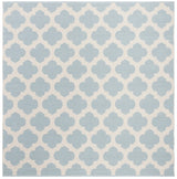 Safavieh Montauk 6'-0" x 6'-0" Rug in Light Blue / Ivory