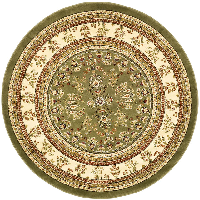 Safavieh Lyndhurst 5'-3" x 5'-3" Rug in Sage / Ivory