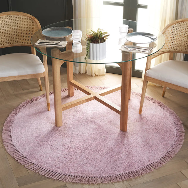 Safavieh Easy Care 5'-0" x 5'-0" Rug in Rose