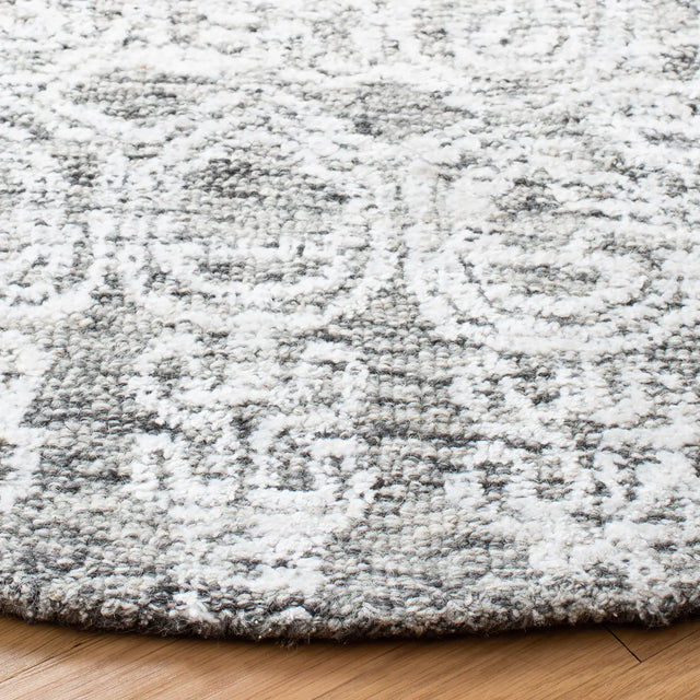 Safavieh Glamour 6'-0" x 6'-0" Rug in Charcoal