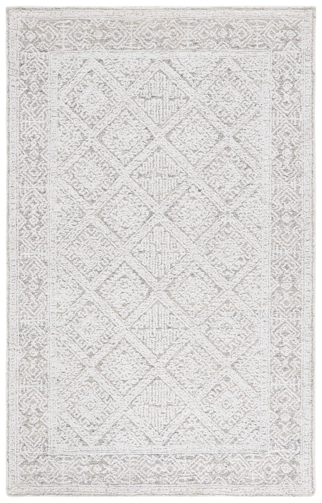 Safavieh Ebony 4'-0" x 6'-0" Rug in Taupe / Ivory