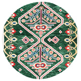 Safavieh Aspen 7'-0" x 7'-0" Rug in Green / Ivory