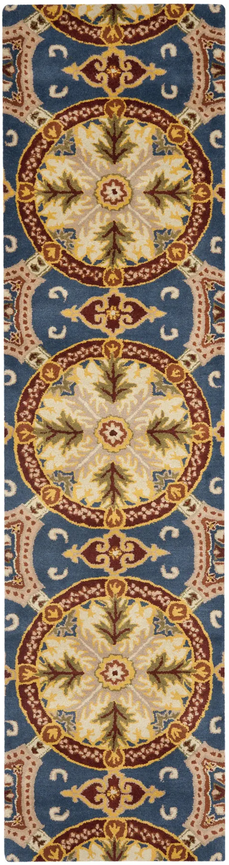 Safavieh Wyndham 2'-3" x 9'-0" Rug in Blue / Gold