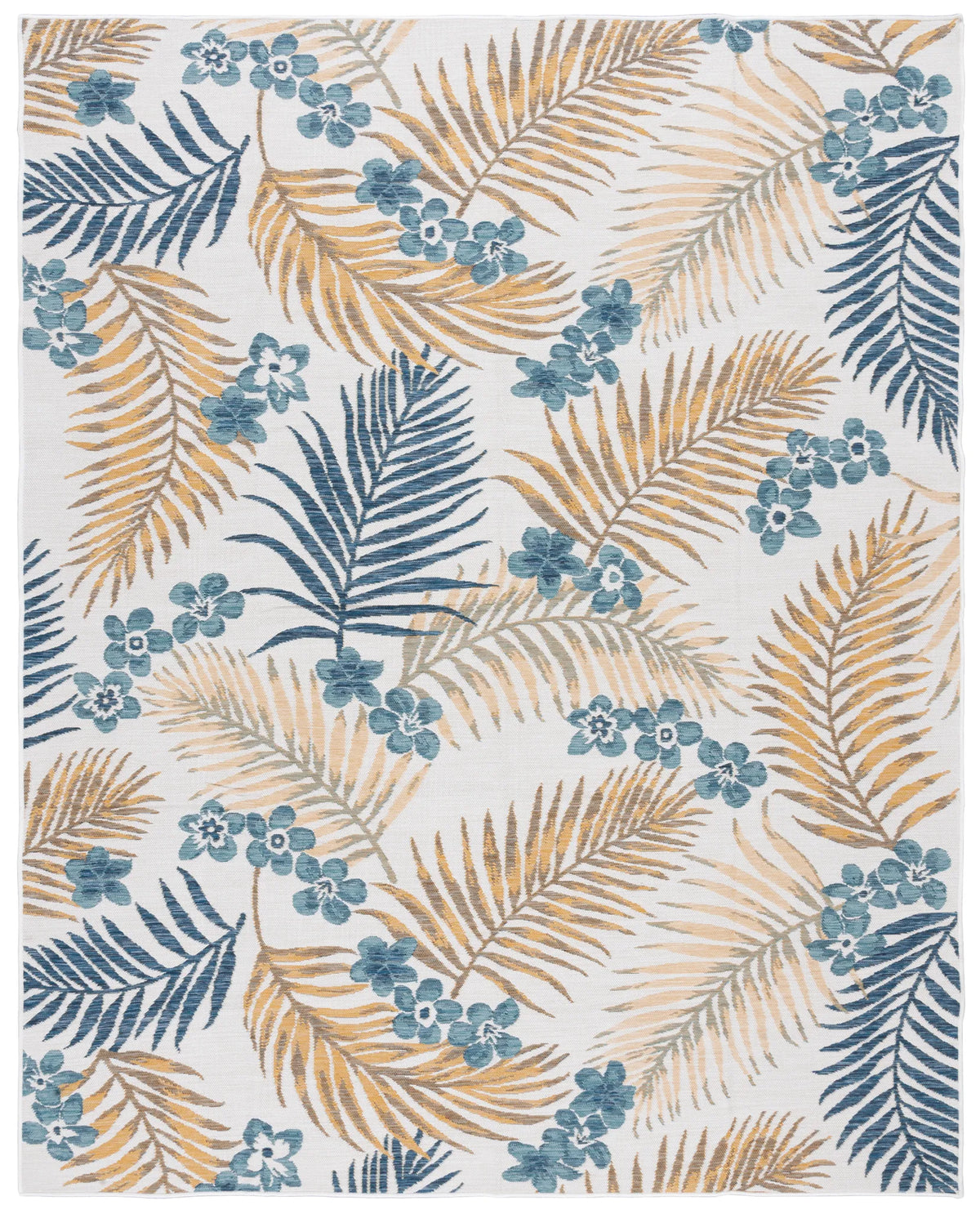 Safavieh Sunrise 8'-0" x 10'-0" Rug in Ivory / Blue Gold