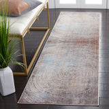 Safavieh Vintage Persian 2'-2" x 8'-0" Rug in Grey / Blue