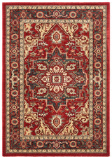Safavieh Mahal 3'-0" x 5'-0" Rug in Red / Creme
