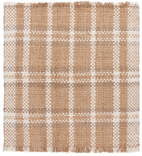 Safavieh Natural Fiber 6'-0" x 6'-0" Rug in Natural / Bleach