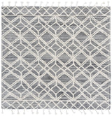 Safavieh Casablanca 7'-0" x 7'-0" Rug in Grey / Ivory