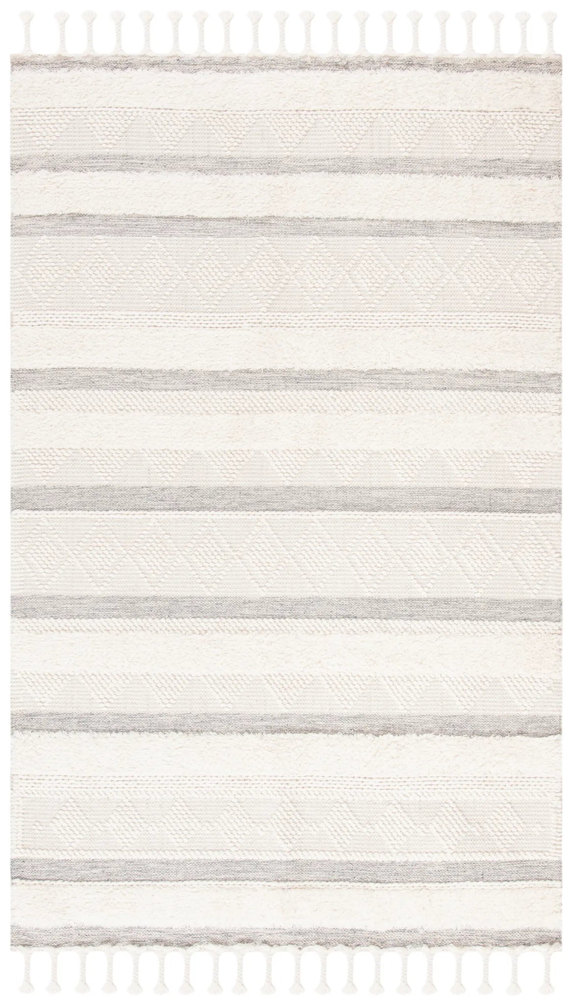 Safavieh Kenya 5'-0" x 8'-0" Rug in Ivory / Grey
