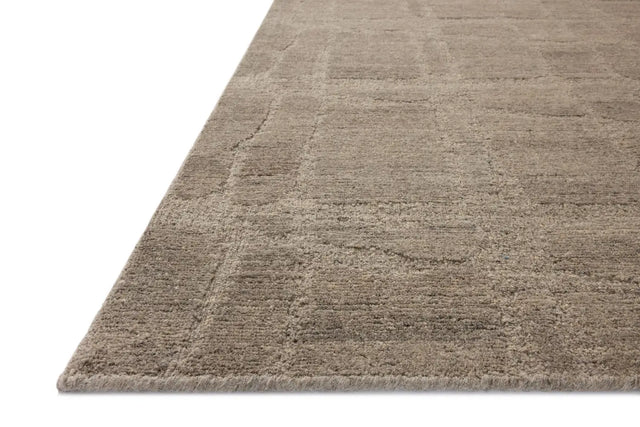 Loloi Hartley HRT-03 Grey / Pebble Rug - rug corner
