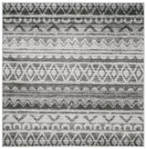 Safavieh Adirondack 6'-0" x 6'-0" Rug in Ivory / Charcoal