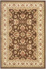 Safavieh Lyndhurst 3'-3" x 5'-3" Rug in Brown / Ivory