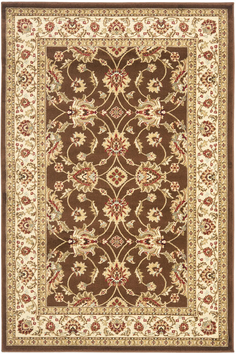 Safavieh Lyndhurst 3'-3" x 5'-3" Rug in Brown / Ivory